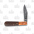 Boker Copper Burlap Micarta Single Blade Barlow Pocket Knife SMKW Exclusive