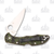 Spyderco Delica 4 Zome Green FRN Lockback Folding Knife