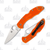 Spyderco Delica 4 Folding Knife Orange FRN