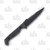 Toor Darter Fixed Blade Knife Shadow Black