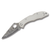 Spyderco Delica 4  Titanium-Damascus Folding Knife SPC11TIPD