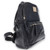 FabiGun by Fabiola 1926 Black Leather Backpack