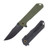 Boker Plus Kihon Assisted Folding Knife OD Green 3.35in Harpoon Blade