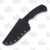 Toor Mullet Shadow Black Fixed Blade Knife