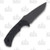 Toor Mullet Shadow Black Fixed Blade Knife