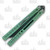 Heibel Invictus Balisong #90 Acid Stonewash Damasteel/Light Green Titanium HKI090
