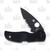 Spyderco Native 5 Black Partially Serrated FRN Lockback