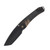Medford Midi Marauder Folding Knife PVD S35VN Tanto PVD (Bronze Grooved) 