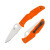 Spyderco Endura 4 Lightweight Orange 3.8in Plain Satin Clip Point