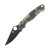 Spyderco Para Military 2 Digital Camo Folding Knife 3.45in Black Blade
