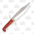 Bear & Son 12" Cocobola Gold Rush Bowie Fixed Blade