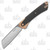 Buck HiLine XL Folding Knife Copper