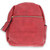 FabiGun Conceal Carry Backpack Red Leather
