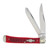 Rough Ryder Red Jigged Bone Trapper Folding Knife