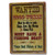 Wanted Good Woman Tin sign