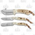 Puma SGB TrophyCare 3 Piece Commando Stag Fixed Blade Knife Set