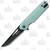 Buck 239 Infusion Teal G-10 Folding Knife 3.25in Drop Point Blade