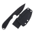 White River M1 Pro Fixed Blade Knife 3in PVD S35VN Black G-10