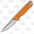 Buck 239 Infusion Orange Assisted Folding Knife 3.25in Drop Point