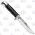 Buck 117 Brahma Black Phenolic 4.5in Satin Clip Point Fixed Blade