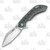 Olamic Wayfarer 247 Folding Knife T-054C Dark Matter (Green Matte)