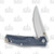 GiantMouse ACE Clyde Denim Micarta Linerlock Folding Knife