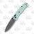 Benchmade Mini Bugout AXIS Lock Folding Knife (Sea Foam)