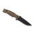 Smith & Wesson M2.0 M&P FDE 4.0in Black Drop Point Fixed Blade Knife