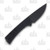 EIKONIC RCK9 Black G-10 Serrated Edge Folding Knife