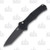 Benchmade Claymore All Black OTS Automatic Knife 3.6in Tanto Blade