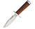 Blackjack Classic Model 5 Stacked Leather Fixed Blade Knife