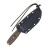 ESEE 4 Fixed Blade Coyote and Black 3D G10 4.5in Plain Desert Tan