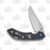 Olamic Wayfarer 247 Folding Knife T-055W Dark Matter (Blue Acid Rain)