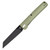 Gerber Pledge Lichen Green 3.7 Inch Plain Black Reverse Tanto