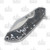 Olamic Wayfarer 247 Folding Knife T-075C White Storm FatCarbon/Dark Blast T075C