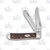 Case 1095 Carbon Burlap Micarta Mini Trapper Folding Knife