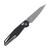 CRKT LCBK Crossbar Lock 3.48 Inch Plain Bead Blast Clip Point CR3830