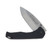 Medford Praetorian Swift FL Folding Knife 3.37in PVD Drop Point Black 