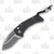 Mikkel Willumsen Custom Automatic Knife Carbon Fiber Gray Titanium SMKW Exclusive