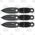 Blackhawk Direct Hit 3 pc Throwing Knife Set Wrapped Handles