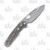 Medford Infraction Folding Knife 3.62in Tumbled Drop Point Breaker