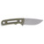 SOG Provider FX OD Green 3.75in Stonewash Drop Point Fixed Blade
