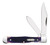 Case Purple Barnboard Bone Swell Center Jack Folding Knife