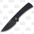 EIKONIC RCK9 Folding Knife Plain Edge Night Black G-10