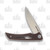 EIKONIC Aperture Folding Knife Brown Canvas Micarta