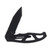 Gerber Paraframe I Folding Knife 3in Black Part Serrated Tanto Blade