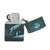 Zippo Lighter Whale Scene Spazuk Matte ZP48627