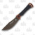 TOPS Woodcraft Fixed Blade Knife Midnight Bronze
