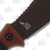 TOPS Woodcraft Fixed Blade Knife Midnight Bronze TPWC01