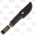 TOPS Woodcraft Fixed Blade Knife Midnight Bronze TPWC01
